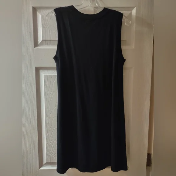 Missoni Black and Gold Chevron Sleeveless A-line Dress - Picture 6 of 7